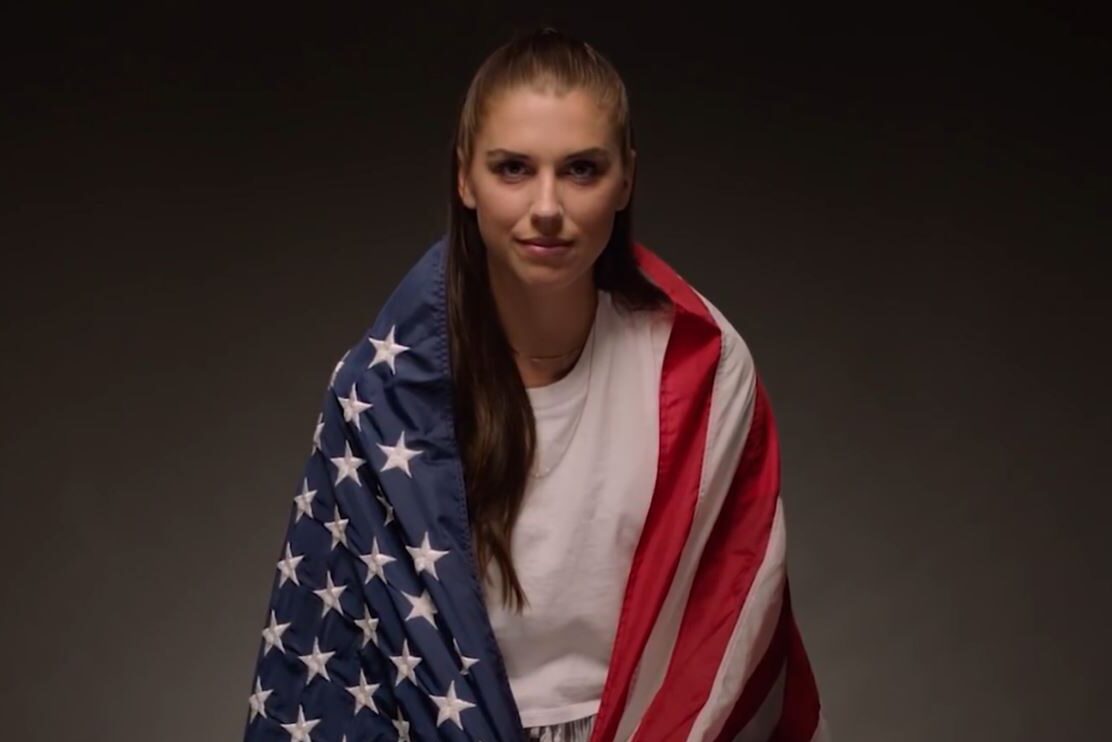 Alex Morgan - American Flag