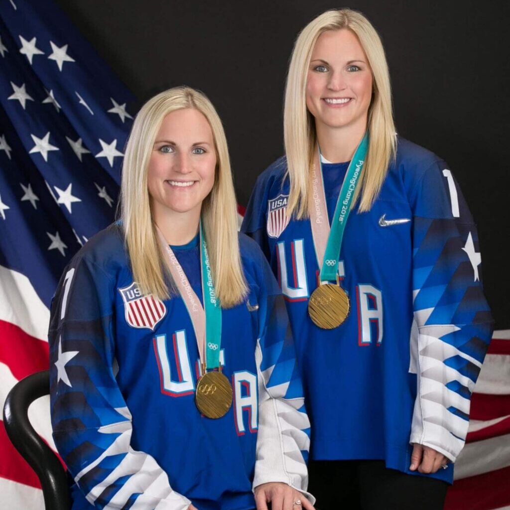 Jocelyne and Monique Lamoureux